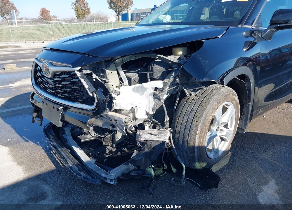 2021 TOYOTA HIGHLANDER LE VIN: 5TDBZRBH7MS152365