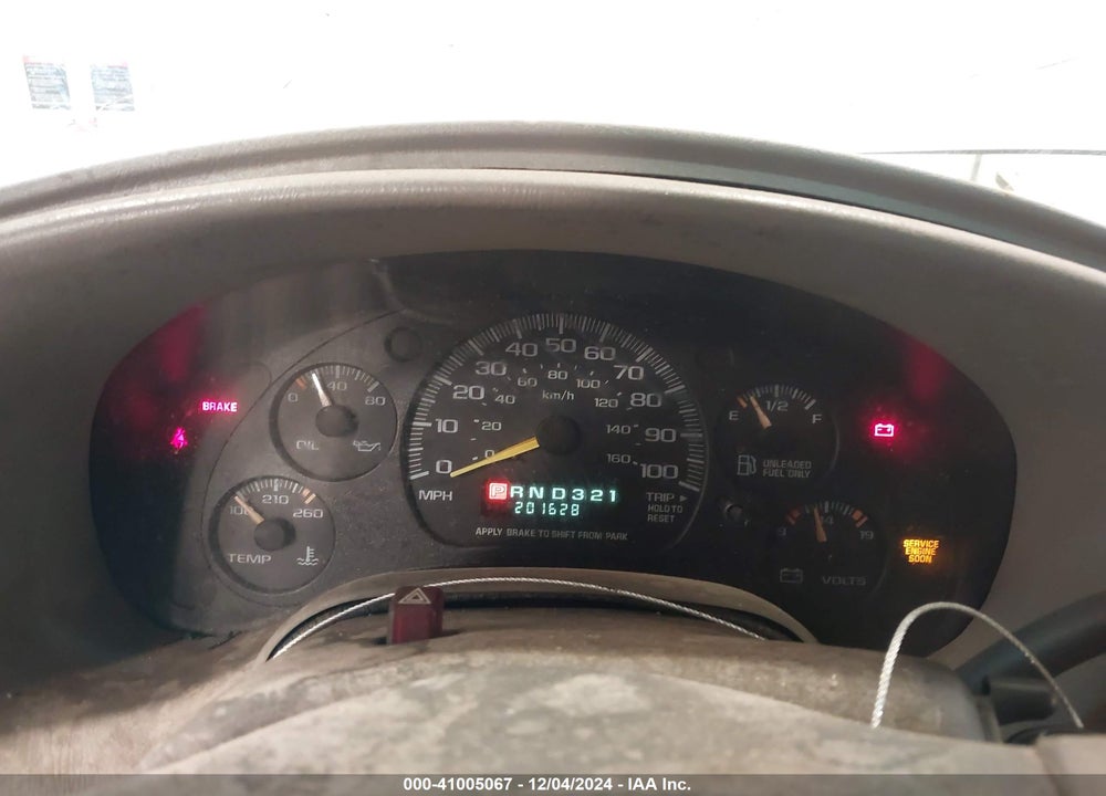 2000 CHEVROLET ASTRO VIN: 1GCDM19W3YB138554