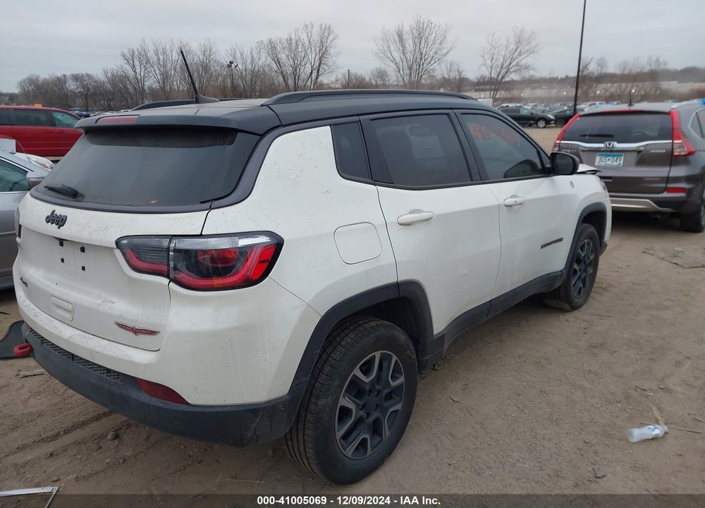 2019 JEEP COMPASS TRAILHAWK 4X4 VIN: 3C4NJDDB0KT729501