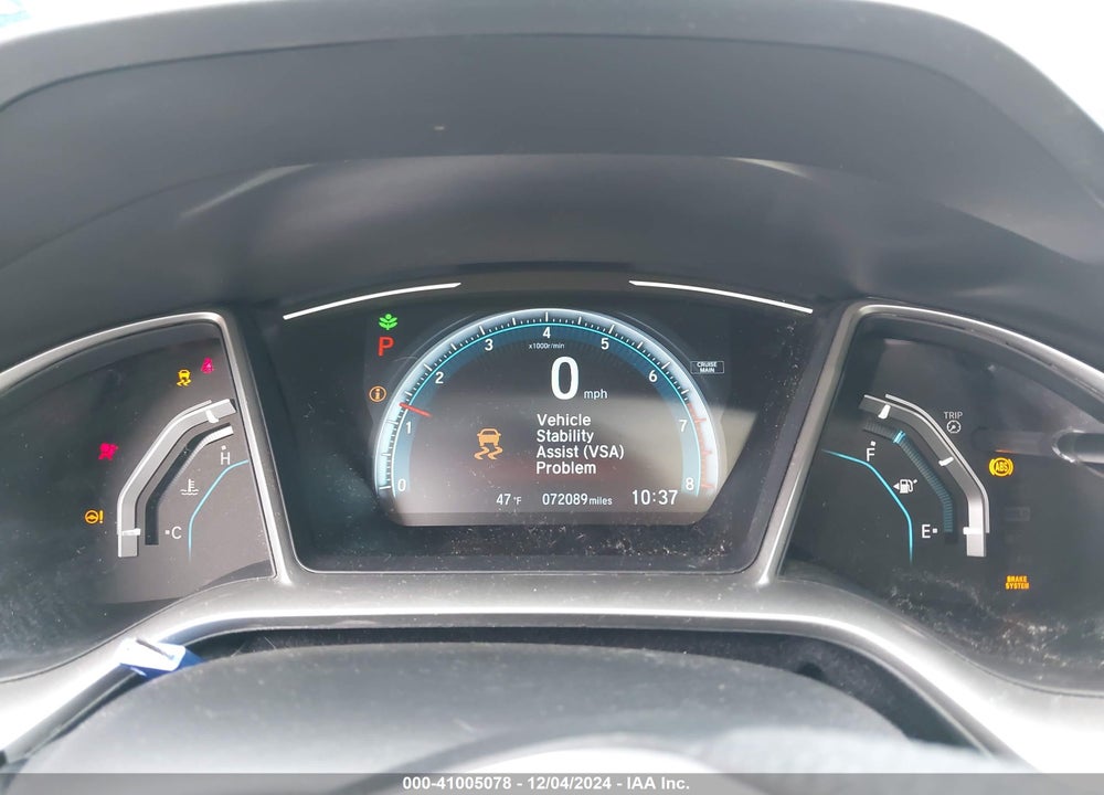 2017 HONDA CIVIC VIN: 19XFC2F75HE004100