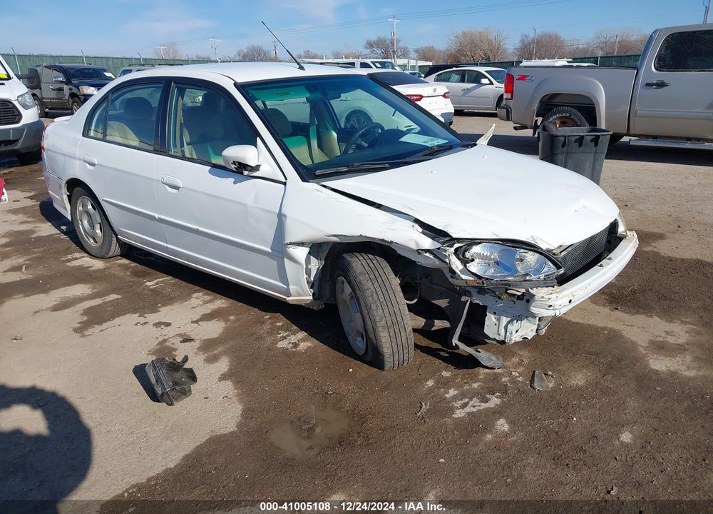 2004 HONDA CIVIC HYBRID VIN: JHMES966X4S022774