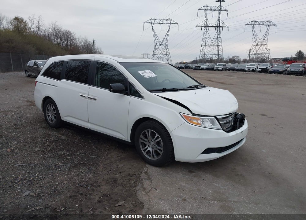2013 HONDA ODYSSEY EX-L VIN: 5FNRL5H68DB035168