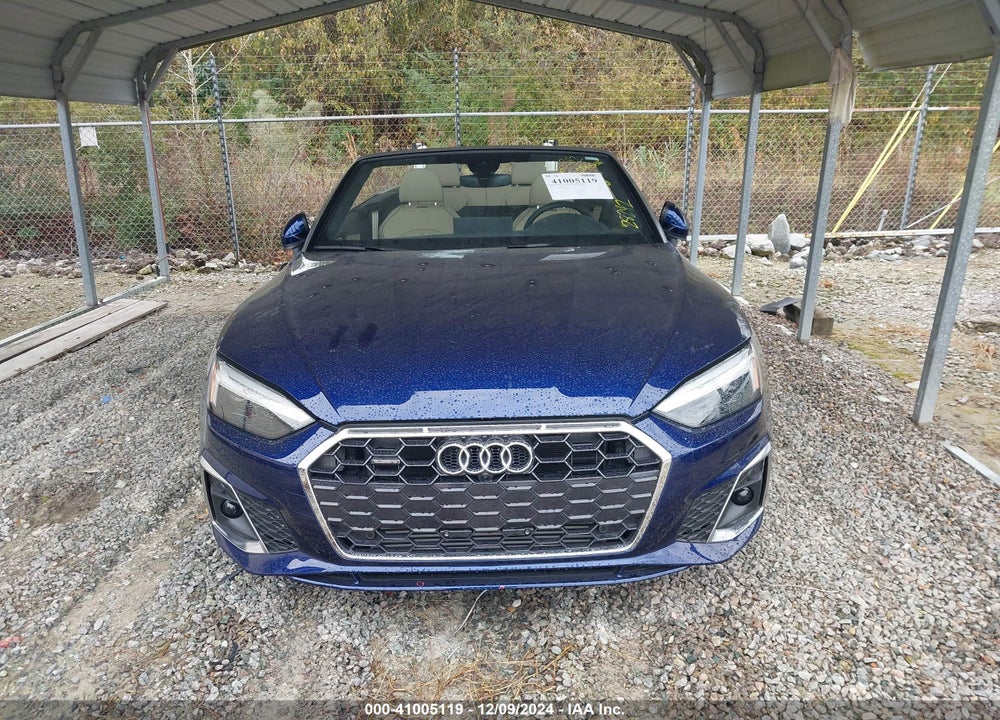 2024 AUDI A5 CABRIOLET PREMIUM PLUS 45 TFSI S LINE QUATTRO S TRONIC VIN: WAU4AGF55RN007047