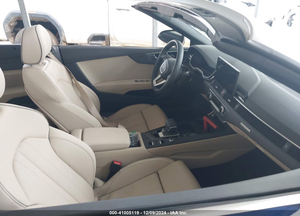 2024 AUDI A5 CABRIOLET PREMIUM PLUS 45 TFSI S LINE QUATTRO S TRONIC VIN: WAU4AGF55RN007047