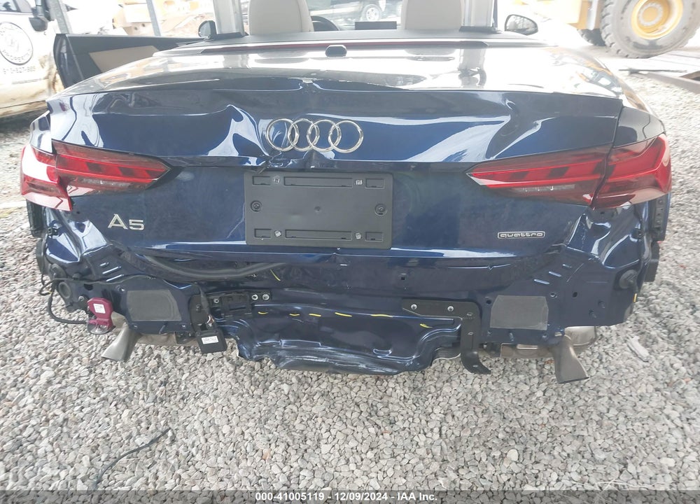 2024 AUDI A5 CABRIOLET PREMIUM PLUS 45 TFSI S LINE QUATTRO S TRONIC VIN: WAU4AGF55RN007047