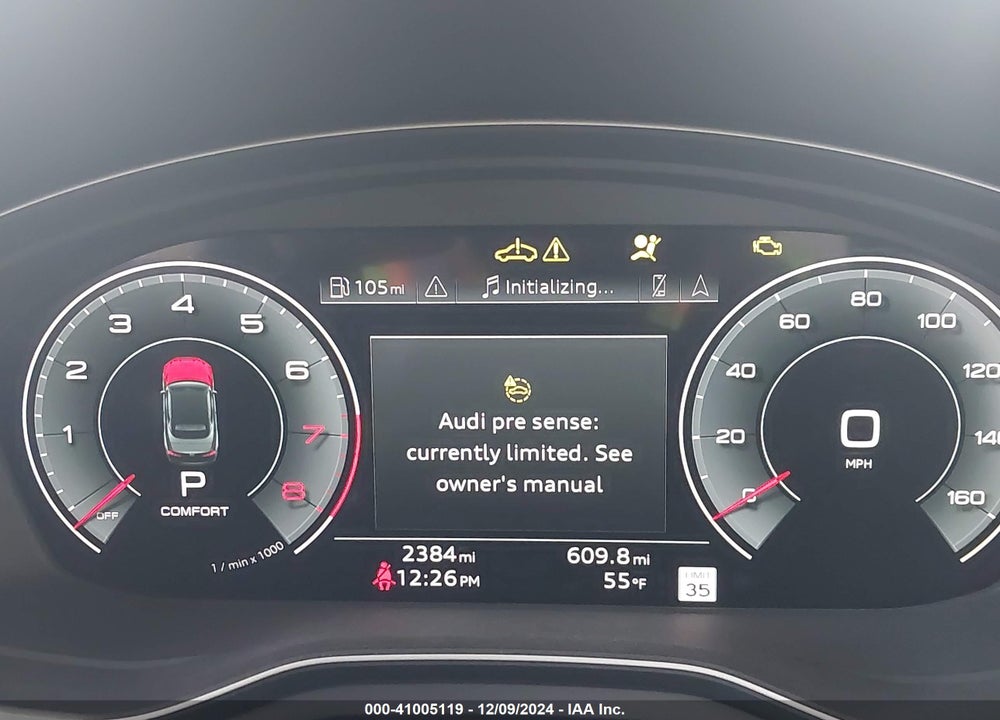 2024 AUDI A5 CABRIOLET PREMIUM PLUS 45 TFSI S LINE QUATTRO S TRONIC VIN: WAU4AGF55RN007047