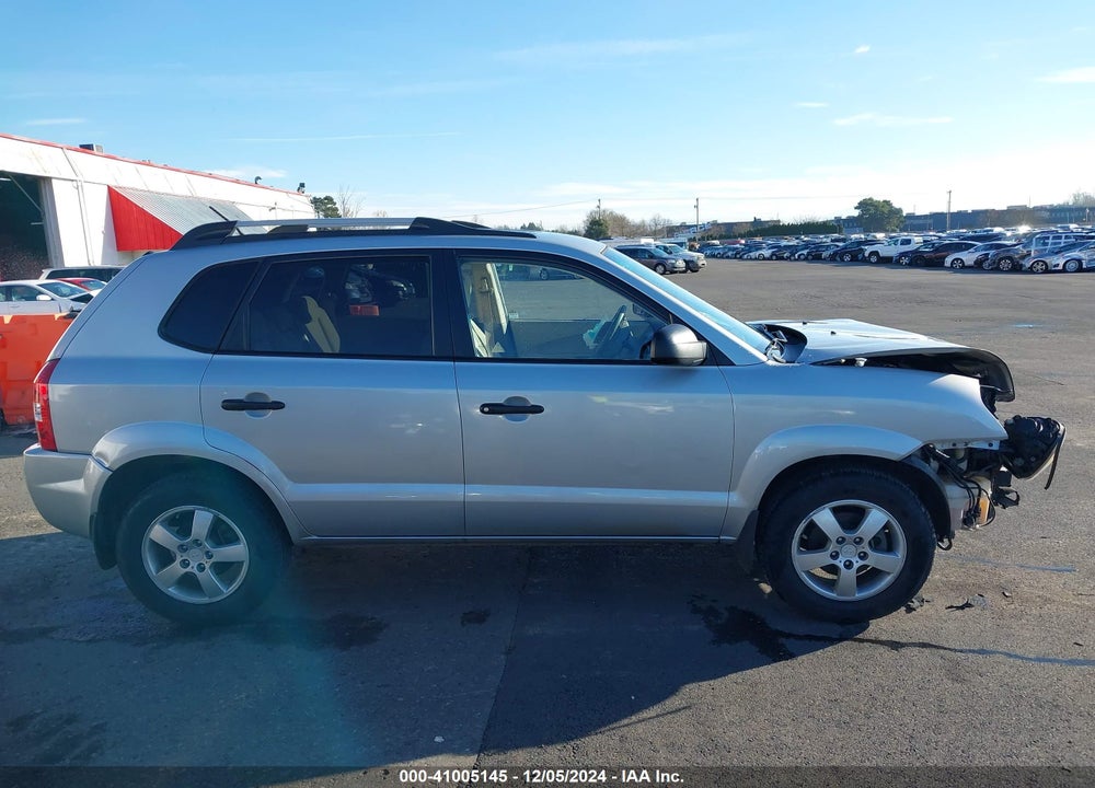 2008 HYUNDAI TUCSON GLS VIN: KM8JM12B78U863018