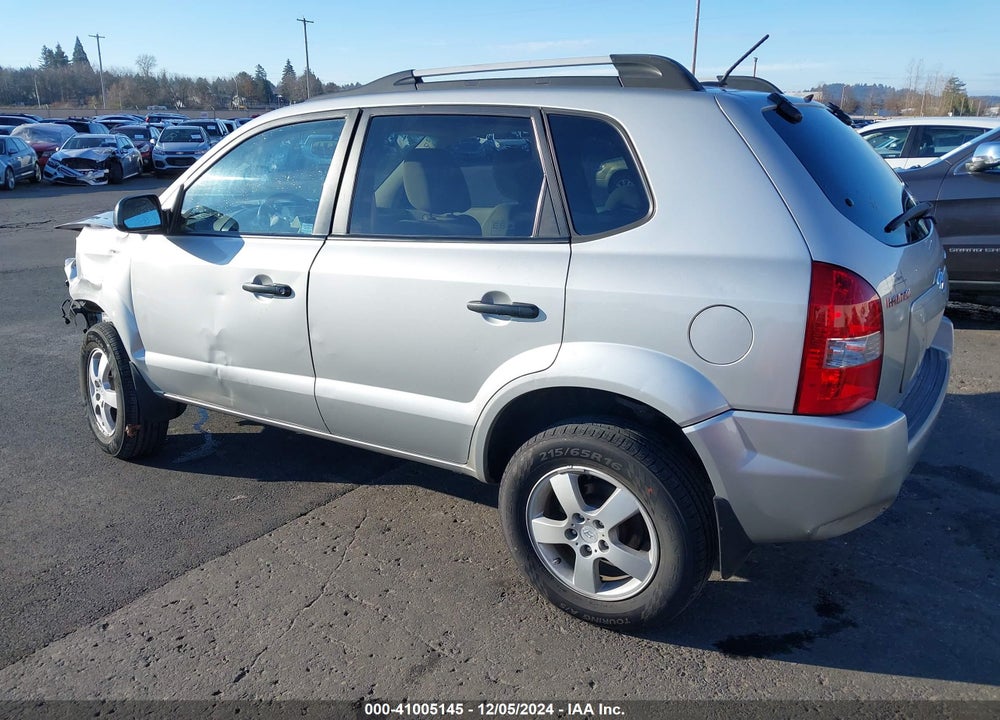 2008 HYUNDAI TUCSON GLS VIN: KM8JM12B78U863018