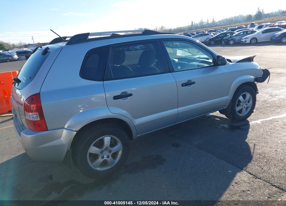 2008 HYUNDAI TUCSON GLS VIN: KM8JM12B78U863018