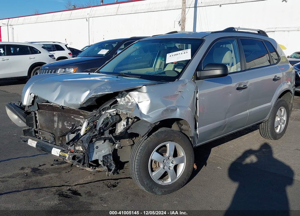 2008 HYUNDAI TUCSON GLS VIN: KM8JM12B78U863018