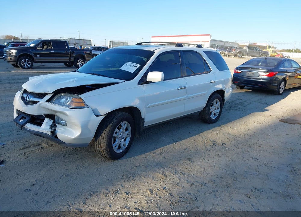 2006 ACURA MDX VIN: 2HNYD18836H535944