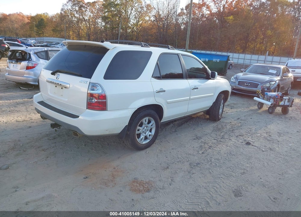 2006 ACURA MDX VIN: 2HNYD18836H535944