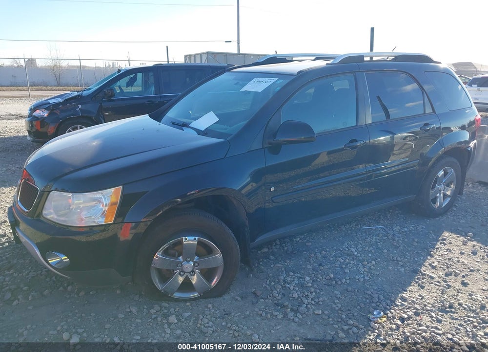 2008 PONTIAC TORRENT VIN: 2CKDL43F686040613