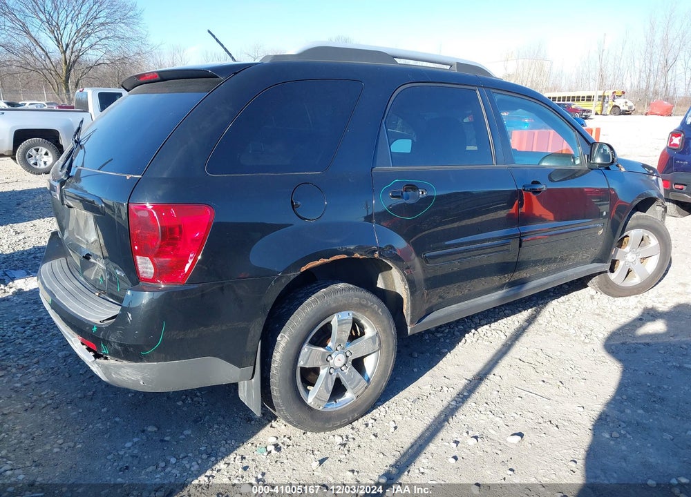 2008 PONTIAC TORRENT VIN: 2CKDL43F686040613