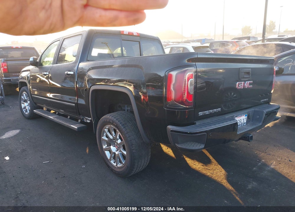 2017 GMC SIERRA 1500 DENALI VIN: 3GTU2PEJ9HG127696