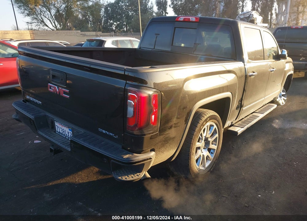 2017 GMC SIERRA 1500 DENALI VIN: 3GTU2PEJ9HG127696