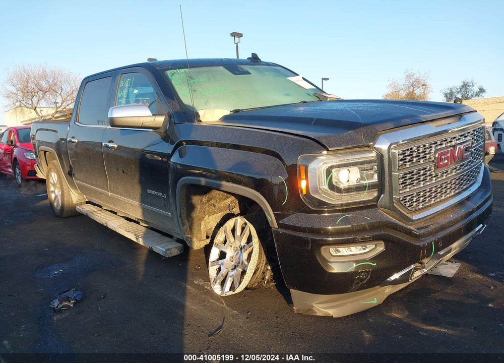2017 GMC SIERRA 1500 DENALI VIN: 3GTU2PEJ9HG127696