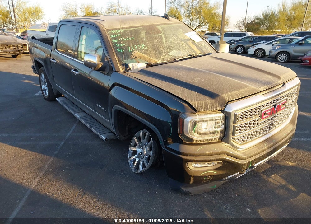 2017 GMC SIERRA 1500 DENALI VIN: 3GTU2PEJ9HG127696
