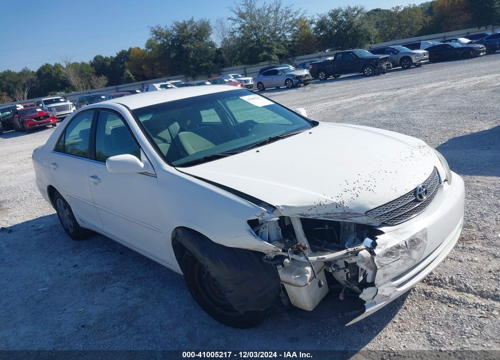 2004 TOYOTA CAMRY LE VIN: 4T1BE32K34U266777
