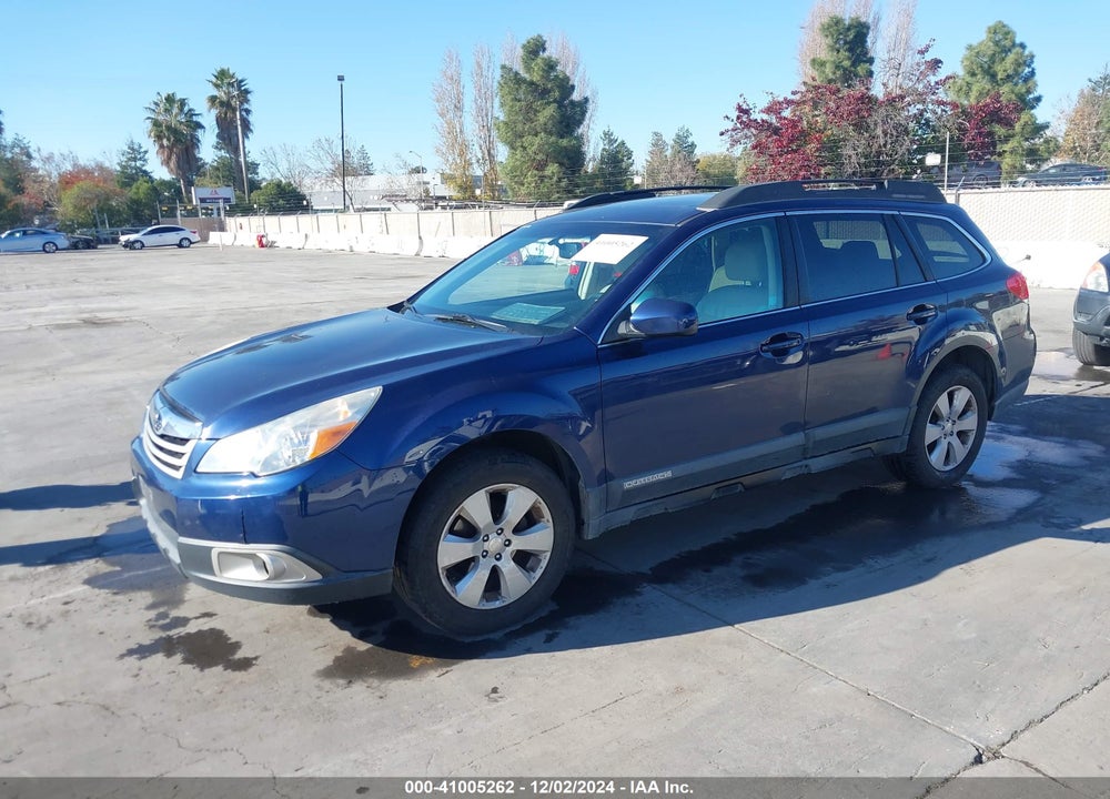 2011 SUBARU OUTBACK 2.5I PREMIUM VIN: 4S4BRBGC8B3427028