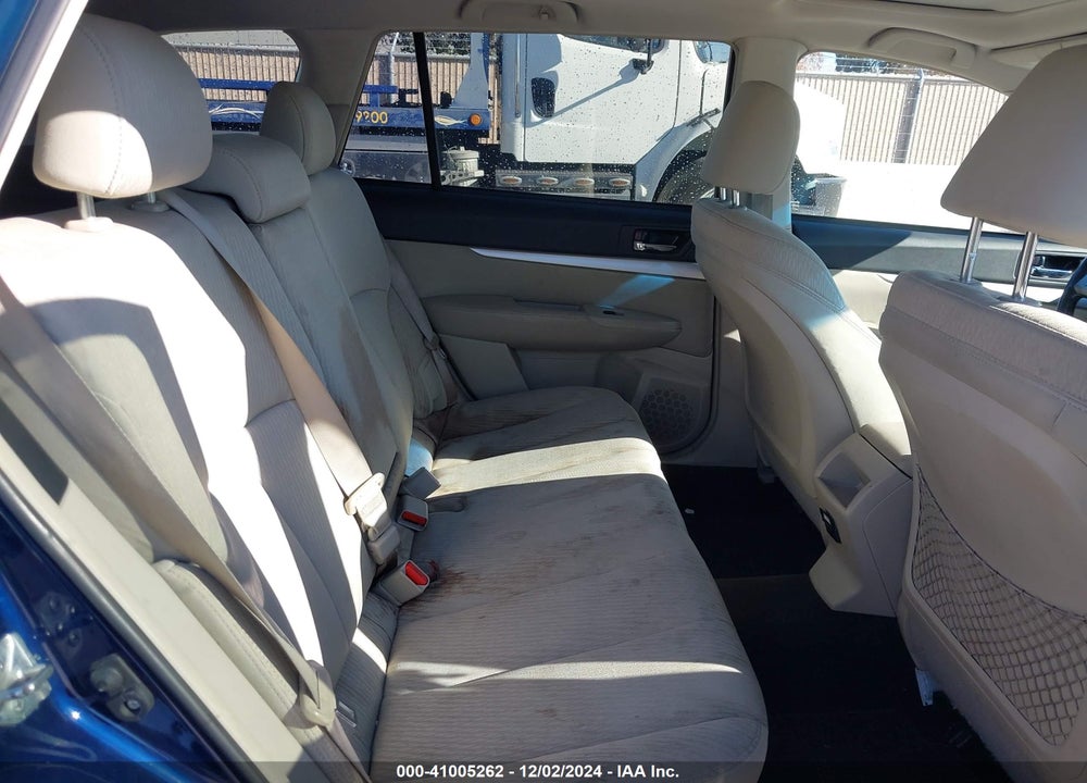 2011 SUBARU OUTBACK 2.5I PREMIUM VIN: 4S4BRBGC8B3427028
