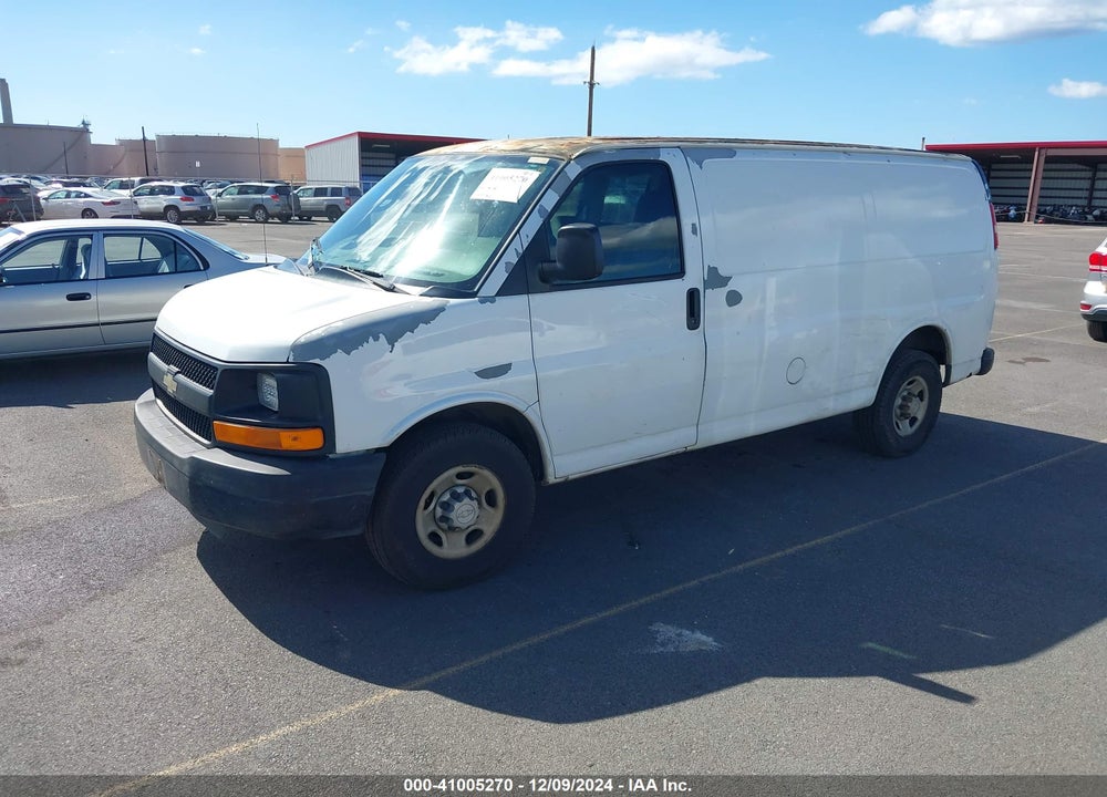 2007 CHEVROLET EXPRESS WORK VAN VIN: 1GCGG25V471130913