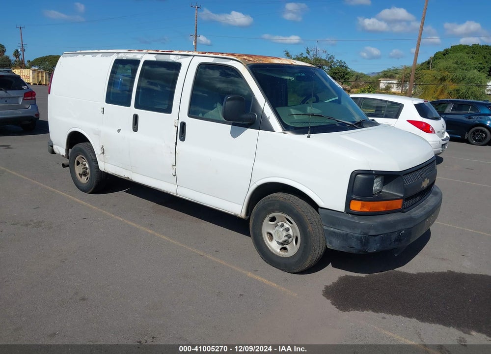 2007 CHEVROLET EXPRESS WORK VAN VIN: 1GCGG25V471130913
