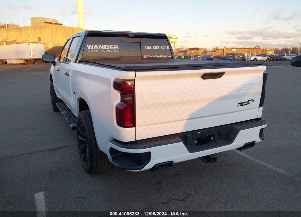 2020 CHEVROLET SILVERADO 1500 4WD SHORT BED HIGH COUNTRY VIN: 3GCUYHET0LG337408