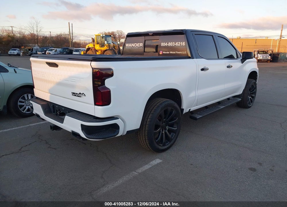 2020 CHEVROLET SILVERADO 1500 4WD SHORT BED HIGH COUNTRY VIN: 3GCUYHET0LG337408