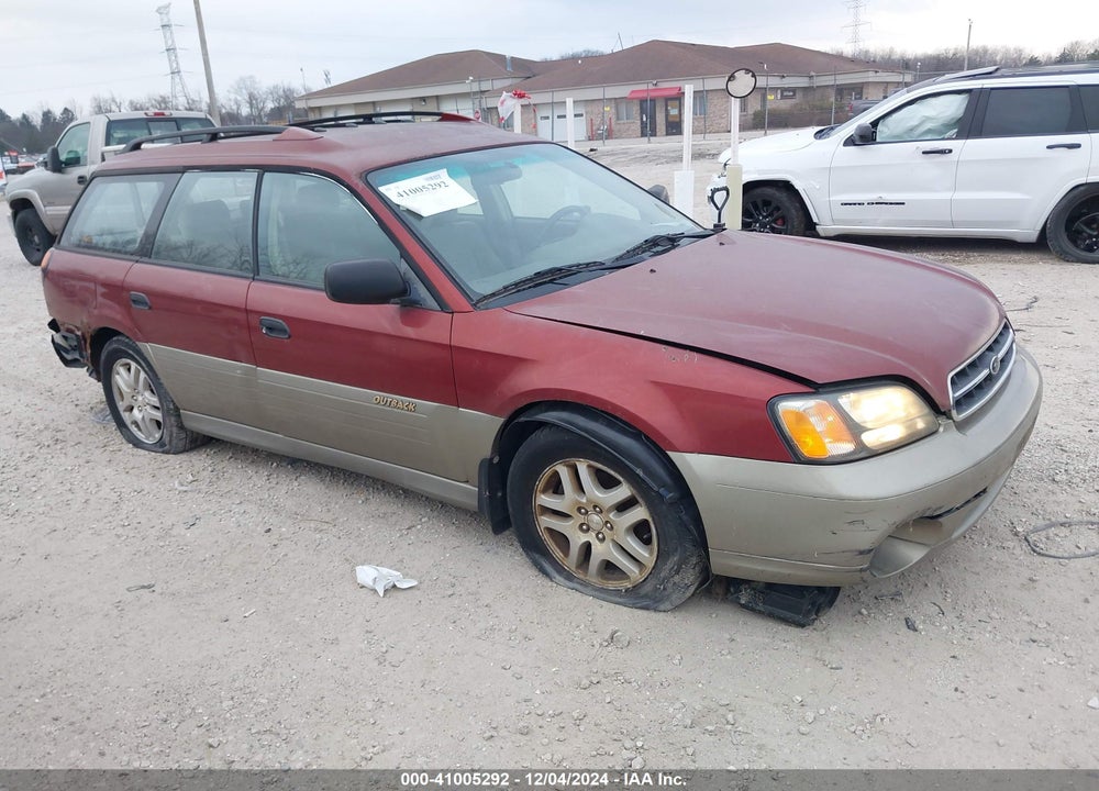 2002 SUBARU OUTBACK VIN: 4S3BH665427635417