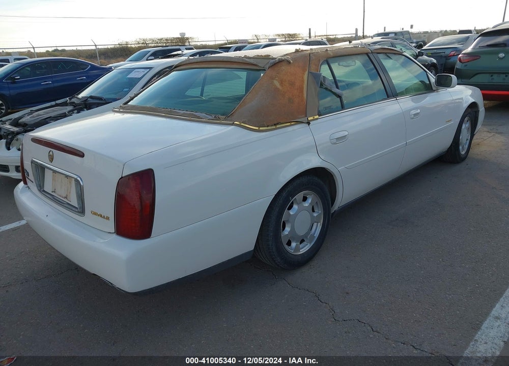 2000 CADILLAC DEVILLE STANDARD VIN: 1G6KD54Y7YU194060