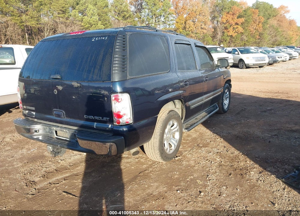 2005 CHEVROLET TAHOE LT VIN: 1GNEC13T55J251145