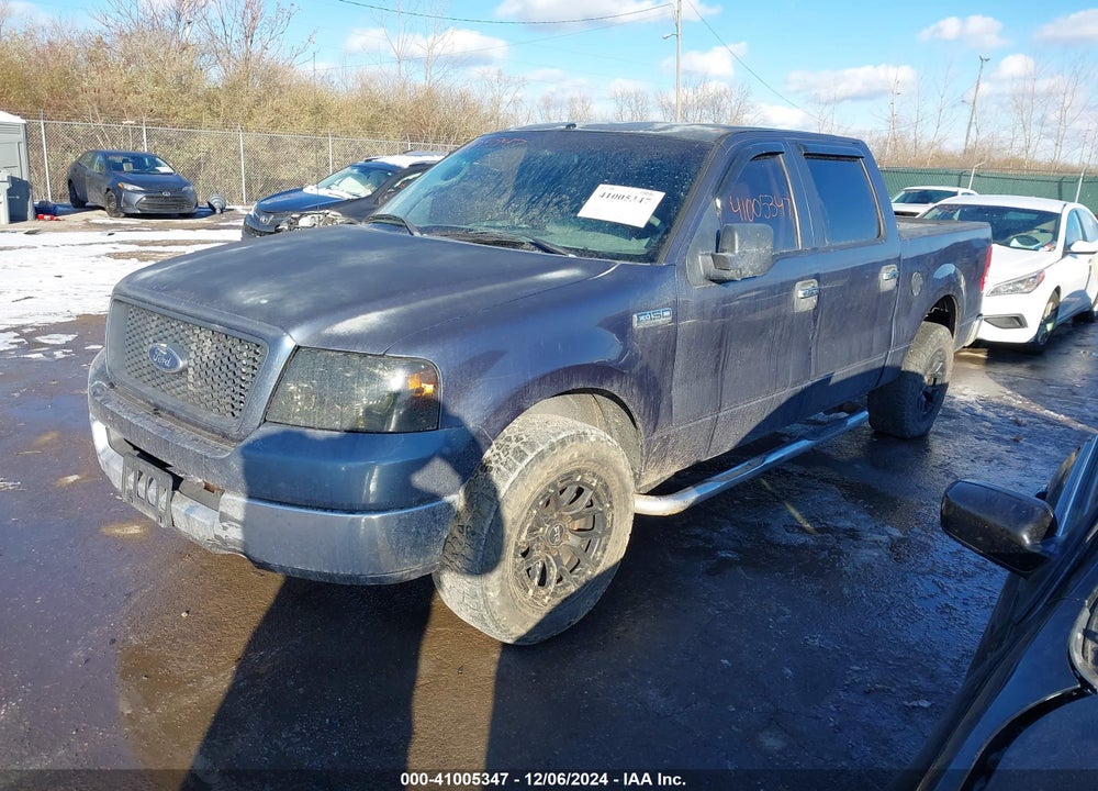2005 FORD F-150 XLT VIN: 1FTRW12W75KE73953