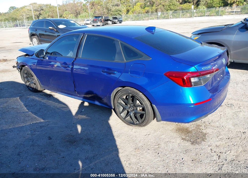 2022 HONDA CIVIC SPORT VIN: 2HGFE2F53NH560643