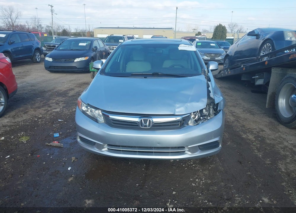 2012 HONDA CIVIC EX VIN: 2HGFB2F82CH531344