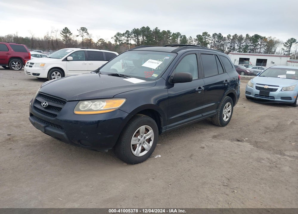 2009 HYUNDAI SANTA FE GLS VIN: 5NMSG13D39H237815