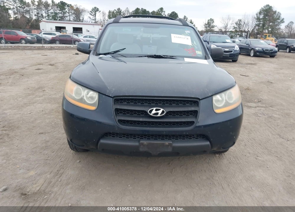 2009 HYUNDAI SANTA FE GLS VIN: 5NMSG13D39H237815