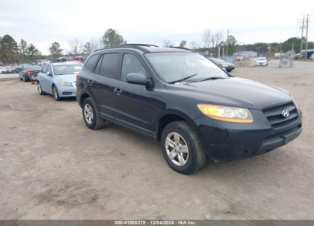 2009 HYUNDAI SANTA FE GLS VIN: 5NMSG13D39H237815