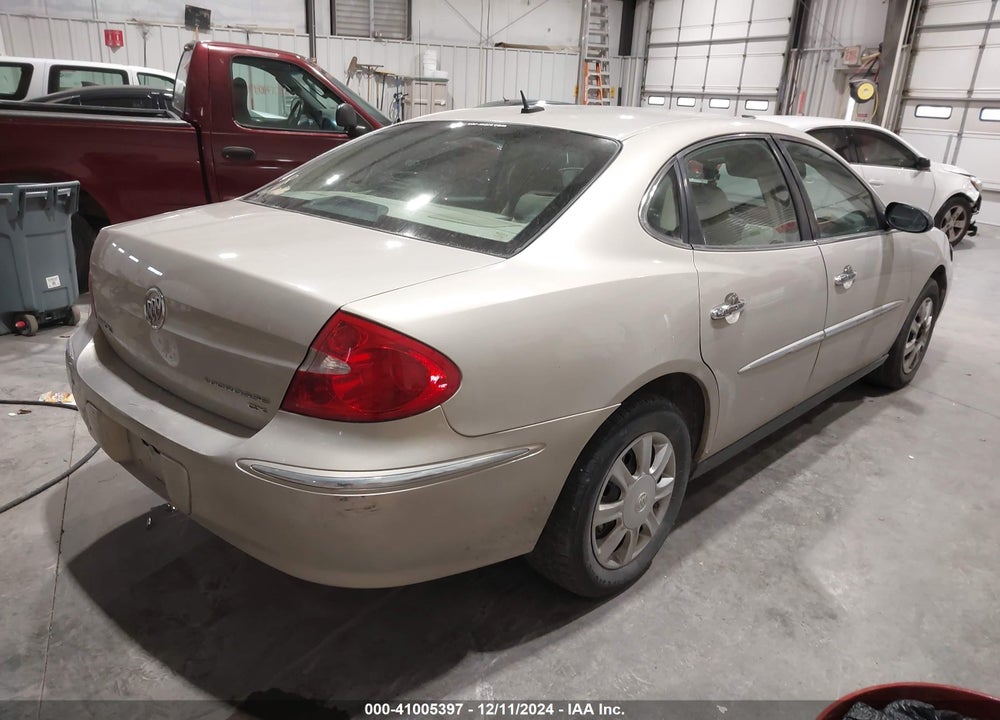 2008 BUICK LACROSSE CX VIN: 2G4WC582181135438