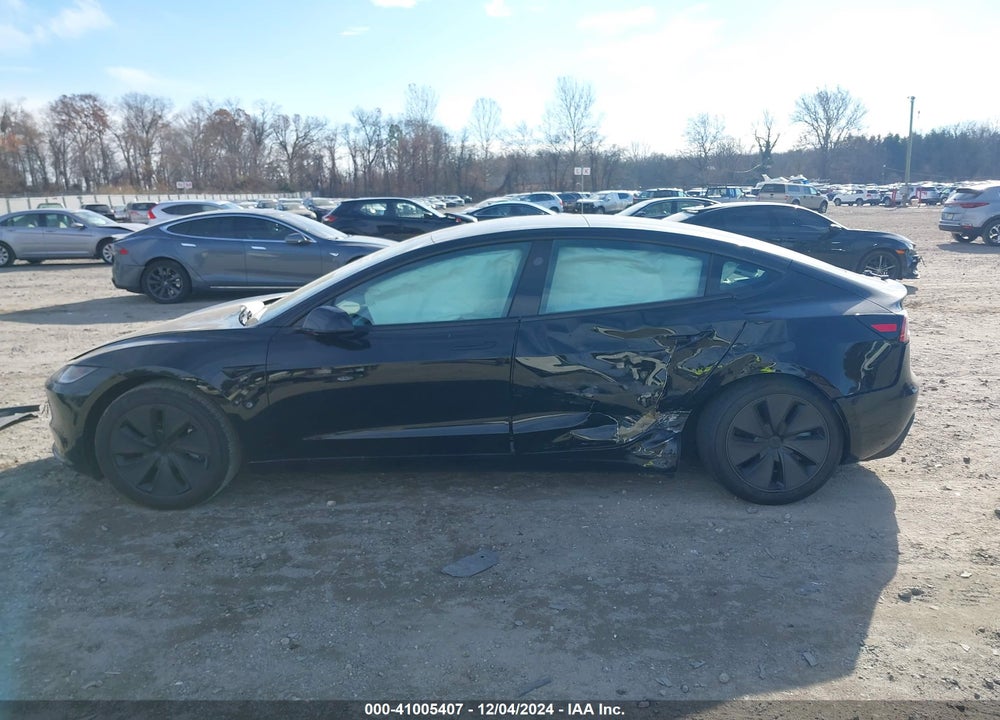 2024 TESLA MODEL 3 LONG RANGE DUAL MOTOR ALL-WHEEL DRIVE/REAR-WHEEL DRIVE VIN: 5YJ3E1EA1RF718046