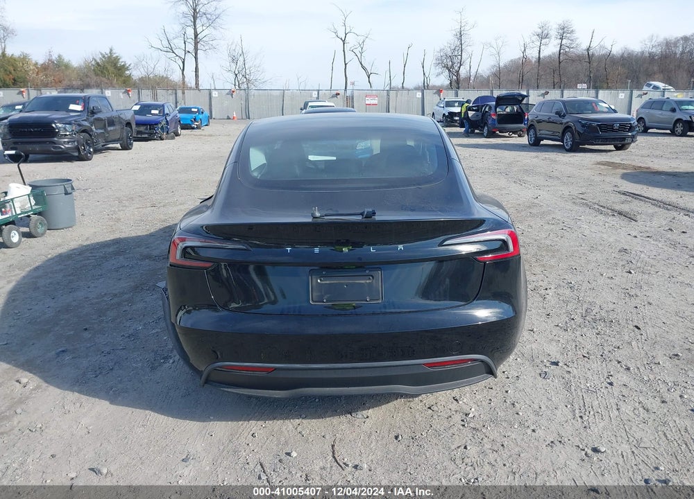 2024 TESLA MODEL 3 LONG RANGE DUAL MOTOR ALL-WHEEL DRIVE/REAR-WHEEL DRIVE VIN: 5YJ3E1EA1RF718046