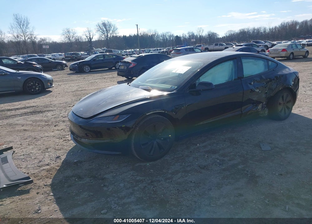 2024 TESLA MODEL 3 LONG RANGE DUAL MOTOR ALL-WHEEL DRIVE/REAR-WHEEL DRIVE VIN: 5YJ3E1EA1RF718046