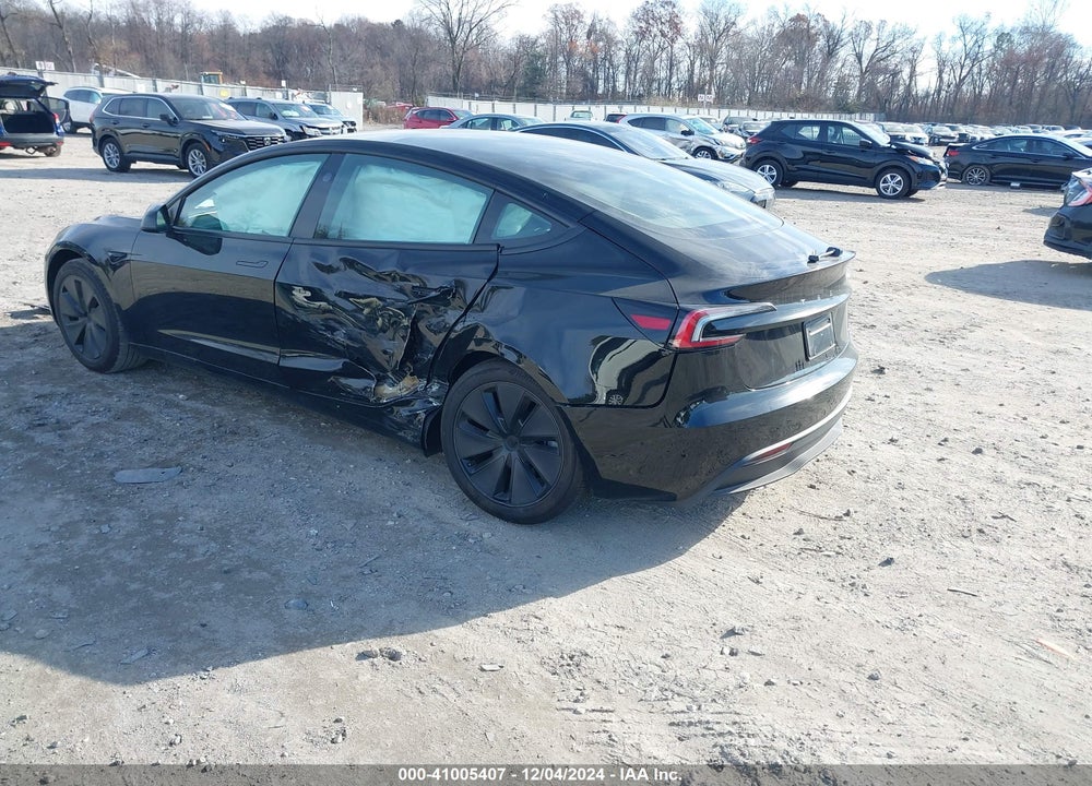 2024 TESLA MODEL 3 LONG RANGE DUAL MOTOR ALL-WHEEL DRIVE/REAR-WHEEL DRIVE VIN: 5YJ3E1EA1RF718046