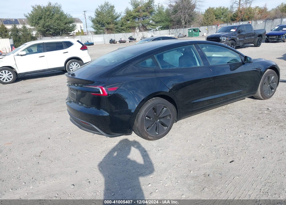 2024 TESLA MODEL 3 LONG RANGE DUAL MOTOR ALL-WHEEL DRIVE/REAR-WHEEL DRIVE VIN: 5YJ3E1EA1RF718046