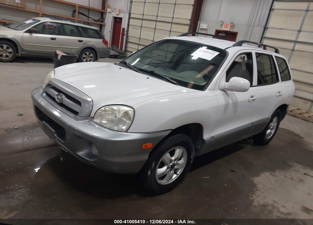 2005 HYUNDAI SANTA FE GLS/LX VIN: KM8SC73E05U892892