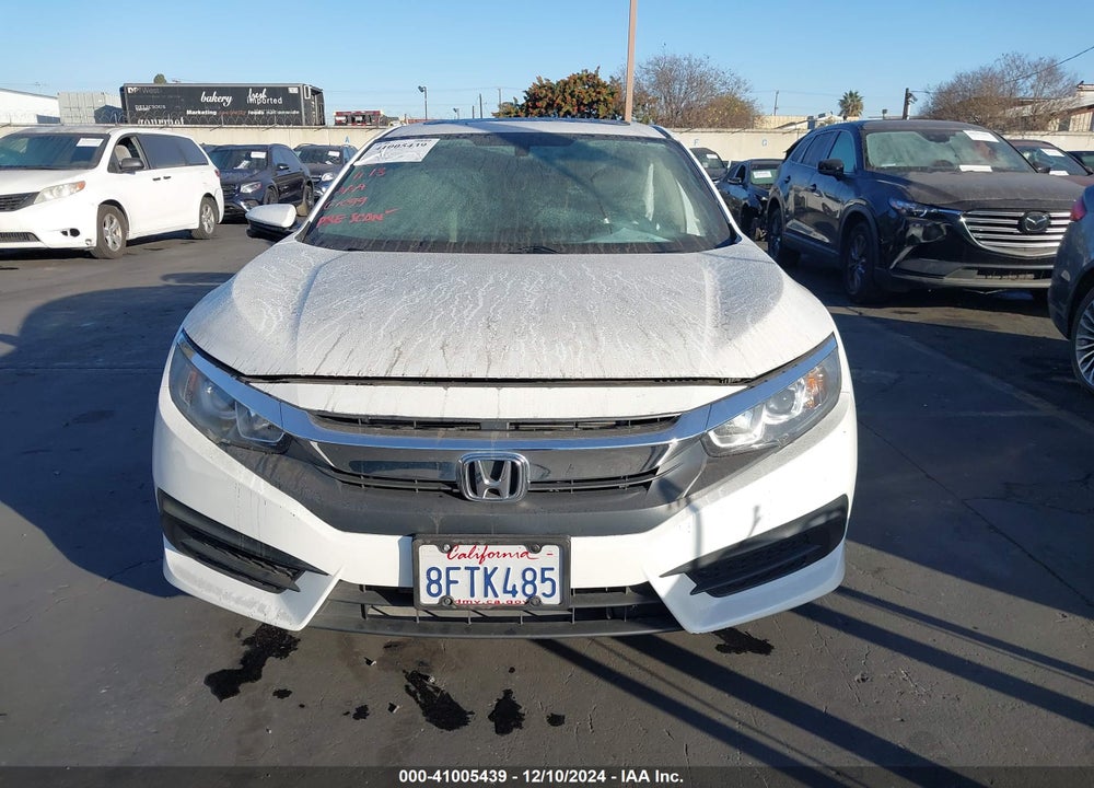 2018 HONDA CIVIC EX VIN: 19XFC2F75JE207901