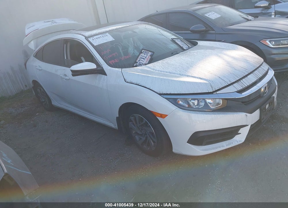 2018 HONDA CIVIC EX VIN: 19XFC2F75JE207901