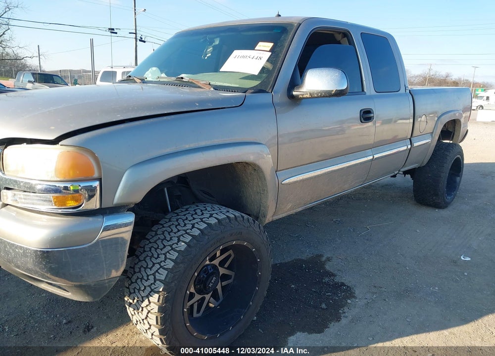 2002 GMC SIERRA 1500 SLE VIN: 2GTEK19T821302971