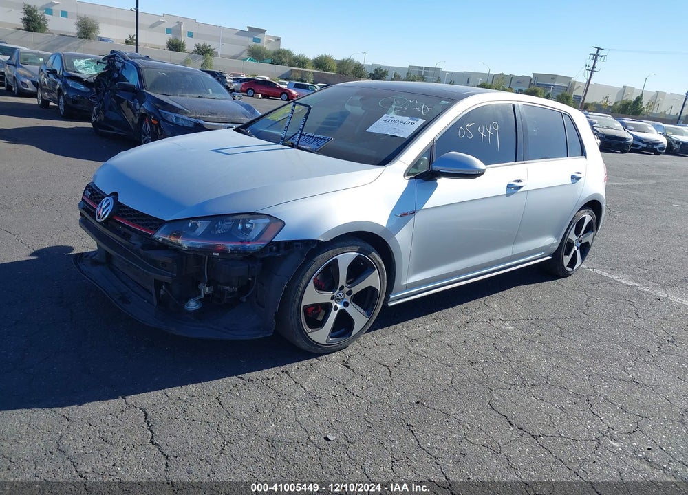2015 VOLKSWAGEN GOLF GTI 2.0T SE 4-DOOR VIN: 3VW4T7AU2FM006663
