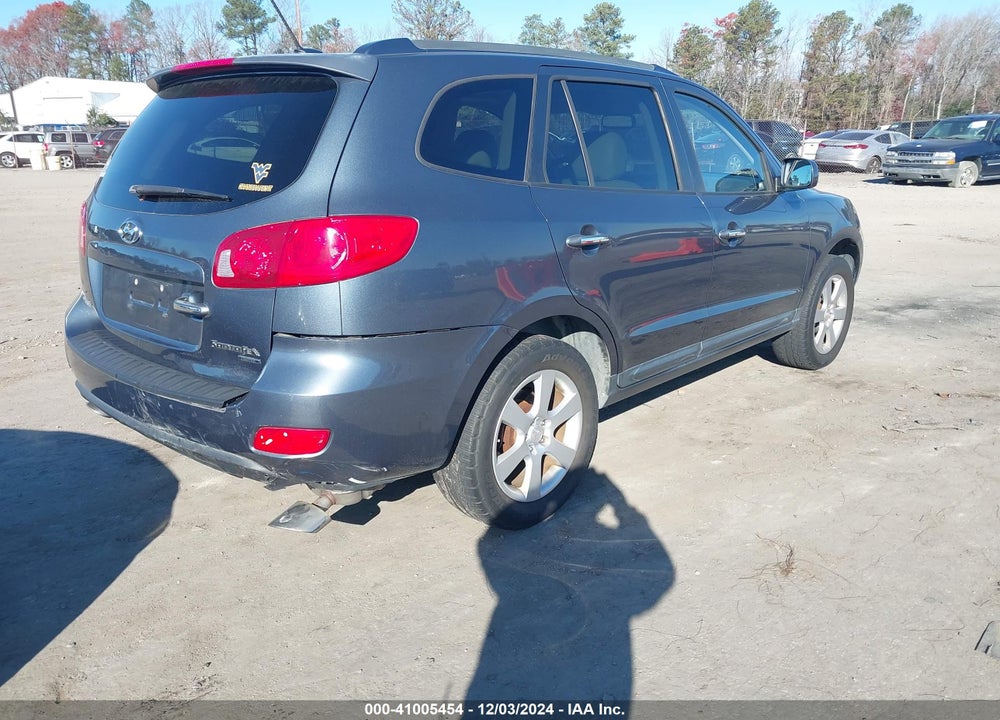 2008 HYUNDAI SANTA FE LIMITED/SE VIN: 5NMSH13E78H211609